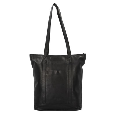 Greenburry Colombiana Schultertasche Leder 30cm #GB-2514 (black)