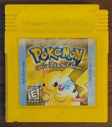 Pokemon Yellow Version (GBC) GAME ONLY, AUTHENTIC, SAVES & LOADS, TESTED WORKING