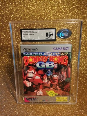 Super Donkey Kong GB 85+ UKG Nintendo Gameboy graded VGA pixel wata
