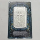 1 oz Silver - PAMP Suisse Christian Cross (Cross of Christianity)  5000 Mintage