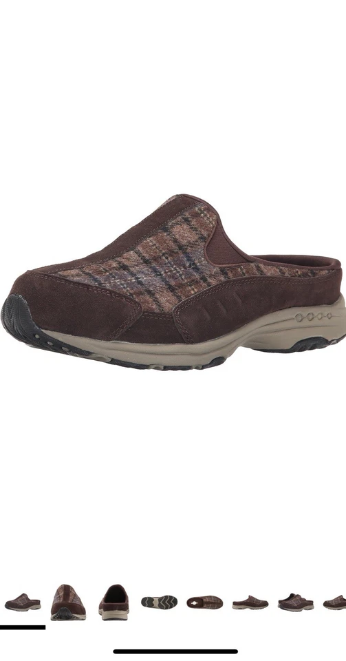Easy Spirit Traveltime Women'sClog Comfort Slippers NIB Dark Brown Size 6M - Image 3 of 4