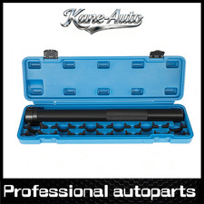 13pc Inner Tie Rod Removal Installation Tool Set With 12 Sae Metric Adaptors