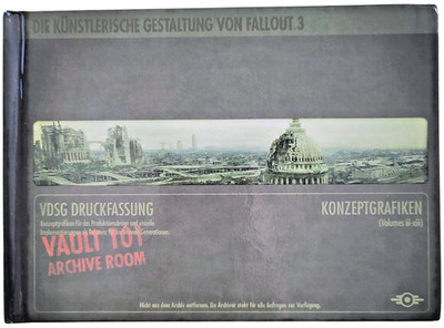 The Art of Fallout 3 - deutsches Hardcover 2008 Bethesda Softworks