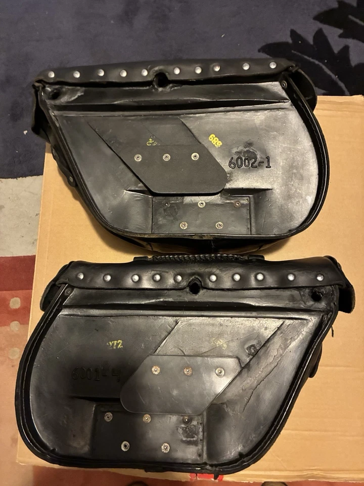 Harley-Davidson Evo Satteltaschen Koffer Terminator Fat Boy Heritage Softail - Bild 2 von 4