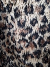 Rare Vtg Y2K Victoria's Secret LOVE PINK leopard fur black hoodie XS sequined