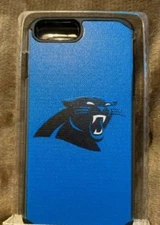 PBG NFL Carolina Panthers Textured Case for iPhone SE (2022-20) 8, 7, 6 & 6s