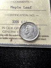 1947  Maple Leaf  ICCS  Graded Canadian,  10  Cent, **MS-64** # XHN 625
