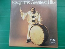 LP PAVAROTTI GREATEST HITS RACCOLTA DI SUCCESSI DOPPIO LP OTTIMO GATEFOLD