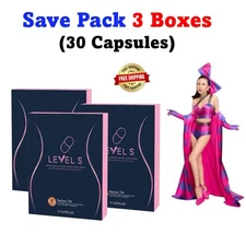 3x Level S Supplement Natural Fat Burn Lean Body Weight Management Slim Shape
