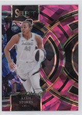 2024 Panini Select WNBA Premier Level Pink Ice Prizm Kiah Stokes #179 11oq