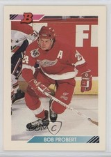 1992-93 Bowman Bob Probert #85 0c4