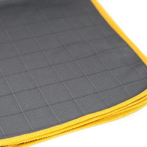 Fibre King GREY/YELLOW CARBON GLASS CLOTHS - 3 PACK FK-CBNGC-GRY-03 - Image 5