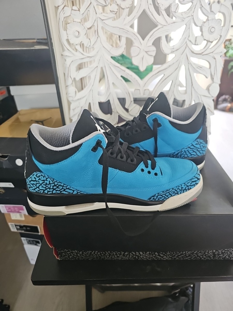 Nike Air Jordan 3 Retro Powder Blue Size 10M 136064-406 | eBay