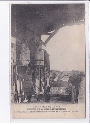 SEINE-INFERIEURE: Grand Prix de l'A.C.F. kniff kniff measuring essence