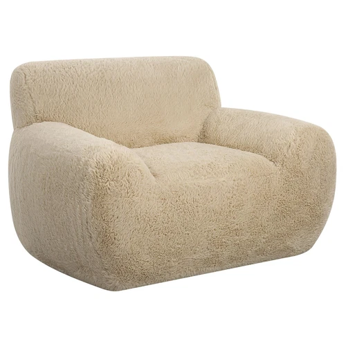 Uttermost Abide Sheepskin Accent Chair - Picture 4 of 6