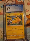 CGC 8.5 Pikachu SM04 Pokémon Black Star Promos 2016 English