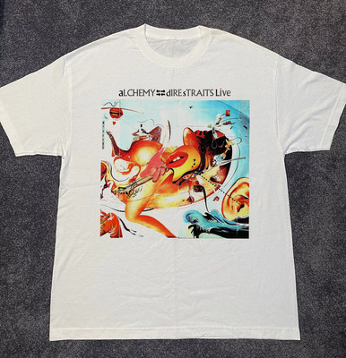 Dire Straits  Band Live Album 'Alchemy' T Shirt Full Size S-5Xl