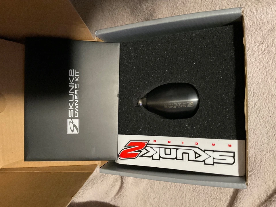 Perilla de cambio ponderada Skunk2 Billet 10x1,25 mm 5 velocidades para Nissan Mazda Mitsubishi Foto 3 de 3