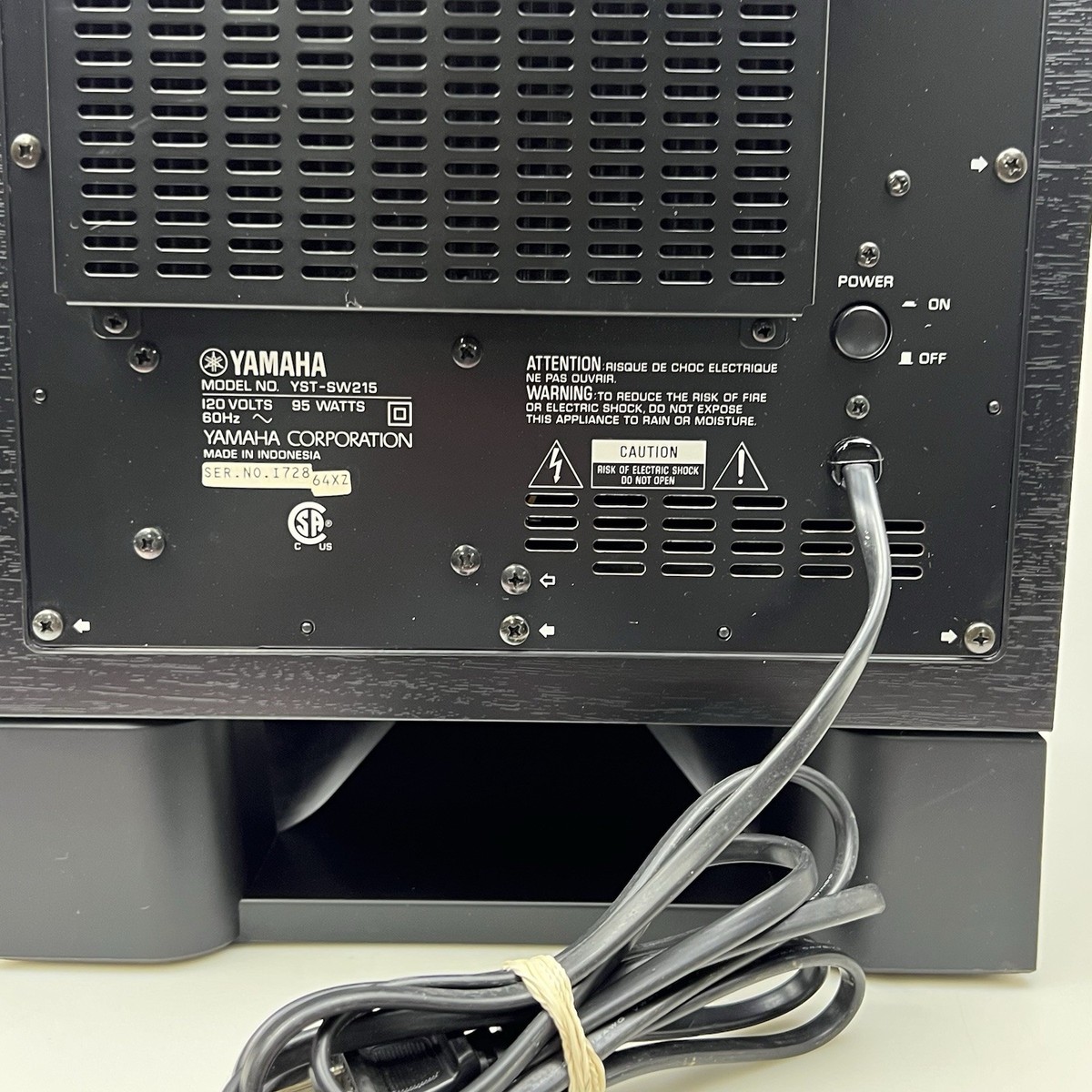 Yamaha YST-SW215 Powered Subwoofer for sale online | eBay