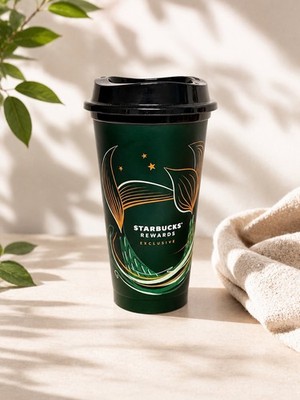 Starbucks Rewards Exclusive Thermobecher Grün to Go Becher Selten Limited NEU