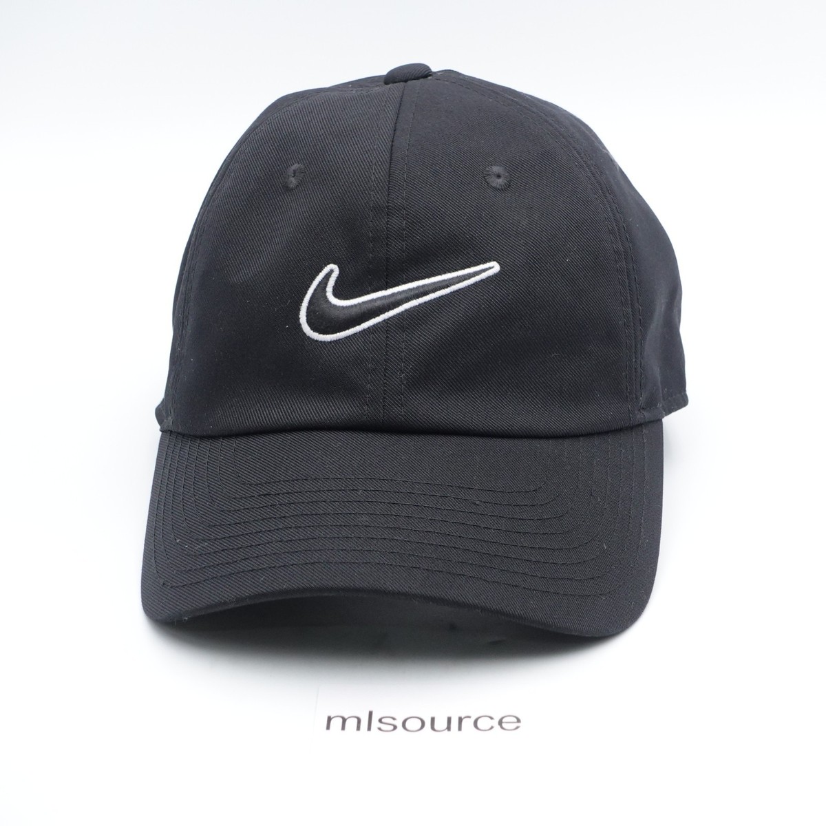 Nike Club Swoosh Unstructured Strapback Hat Cap Unisex Adult Size