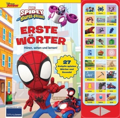 Spidey und seine Superfreunde - Erste Wörter - 27-Button-Soundbuch - Hardcove...