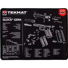 TekMat Ultra Premium Gun Cleaning Mat - 20" X 15" - Glock Gen 4
