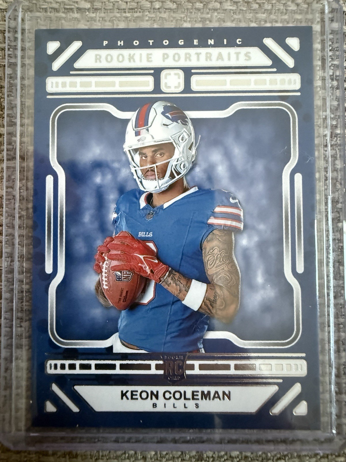 2024 Panini Photogenic - Rookie Portrait Keon Coleman #161 (RC)