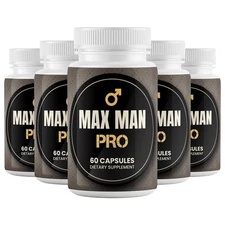 (3 Pack) Max Man Pro Advanced Male Health Supplement to Boost Energy & Endurance