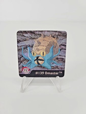 Pokemon Artbox Action Flipz 1999 Series One #72 #138 Omanyte #139 Omastar NM