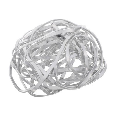1Pcs Flexible Metal Flower Fixer Rustproof Silver Vase Accessory