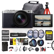 Panasonic Lumix S9 Mirrorless Camera with 18-40mm f/4.5-6.3 Lens Silver  More