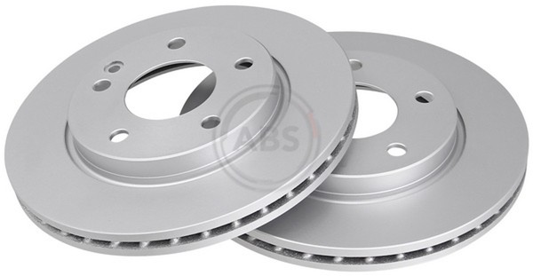 2X Bremsscheibe A.B.S. 16985 FüR Mercedes Klasse W168 140 168 031 131 160 033-image