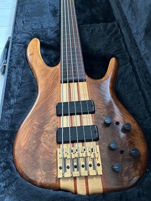 Ken Smith BSR5TNF-CM Black Tiger Electric Bass Guitar 2007