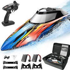 ALPHAREV RC Boat - R308 32 KPH Fast Remote Control Boat for Pool  Lake with...