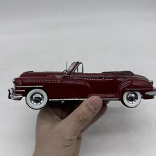 1948 Chrysler New Yorker Navy In 124 Scale By Danbury Mint Rare Red