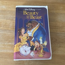 Beauty and the Beast VHS Disney Clamshell Bla...
