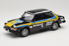MCG18825R Saab 99 EMS n1 P. Eklund / B. Cederberg Rally Sweden 1977 MCG 1/18