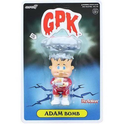 SUPER7 GPKDW01 ABM 02 Garbage Pail Kids Adam Bomb Red Reaction Figure Standard M