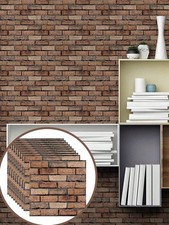 10Pack 3D Brick Wall Stickers Wall Panels Peel And Stick White Brick Wallpaper