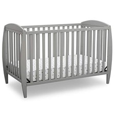 DELTA CHILDREN TAYLOR 4-IN-1 CONVERTIBLE BABY CRIB EASY TO ASSEMBLE W100140-026