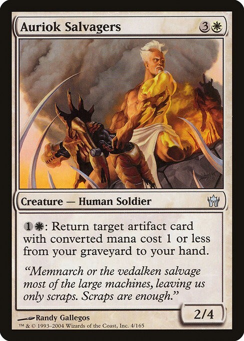 Auriok Salvagers 1x MtG Fifth Dawn 5DN SP/NM