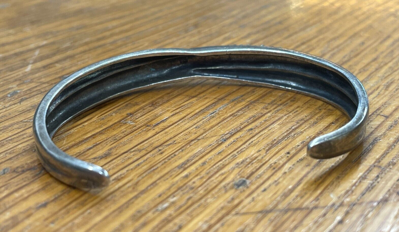 SOLID STERLING SILVER PRE OWNED MARCASITE SET BRA… - image 3