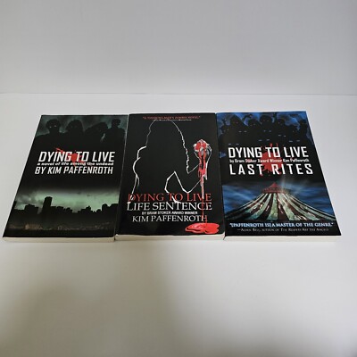 Dying to Live Books 1 2 3 Lot by Kim Paffenroth Life Sentence Last Rites Undead