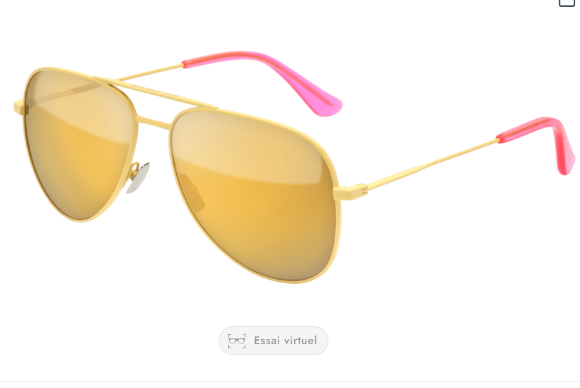 Yves Saint Laurent Classic 11 SURF 004 Occhiali da Sole Unisex Giallo Rosa