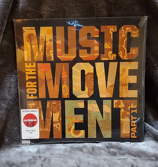 MUSIC FOR THE MOVEMENT PART LP Record Bone Colored Vinyl