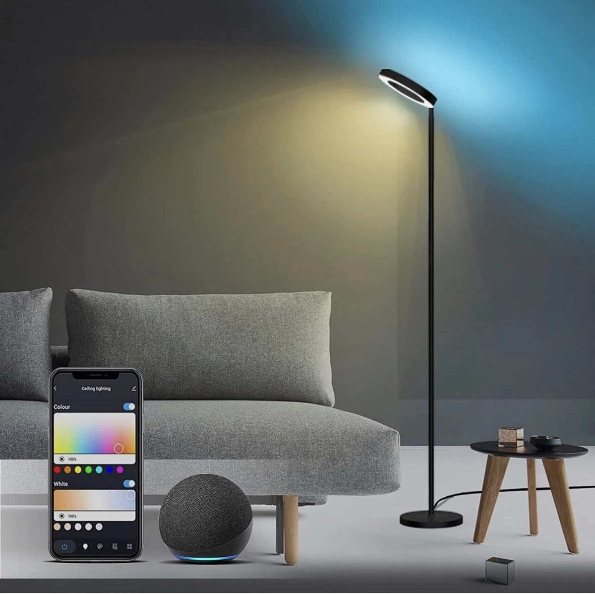 Torchiere led cheap floor lamp