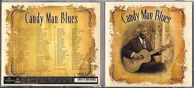 2 CD 40T CANDY MAN BLUES BIG JOE WILLIAMS/BILLIE HOLIDAY/HOOKER/MUDDY WATERS...