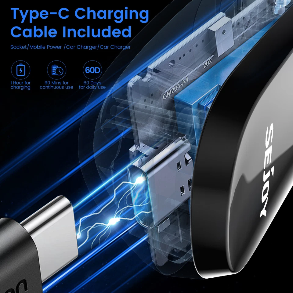 Электрическая бритва аккумуляторный триммер бритва волос борода бритья машина беспроводной - Изображение 4 из 4