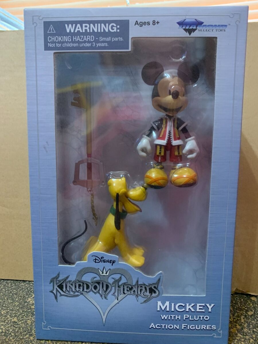 Disney Kingdom Hearts Mickey with Pluto Action Figure 2-Pack 